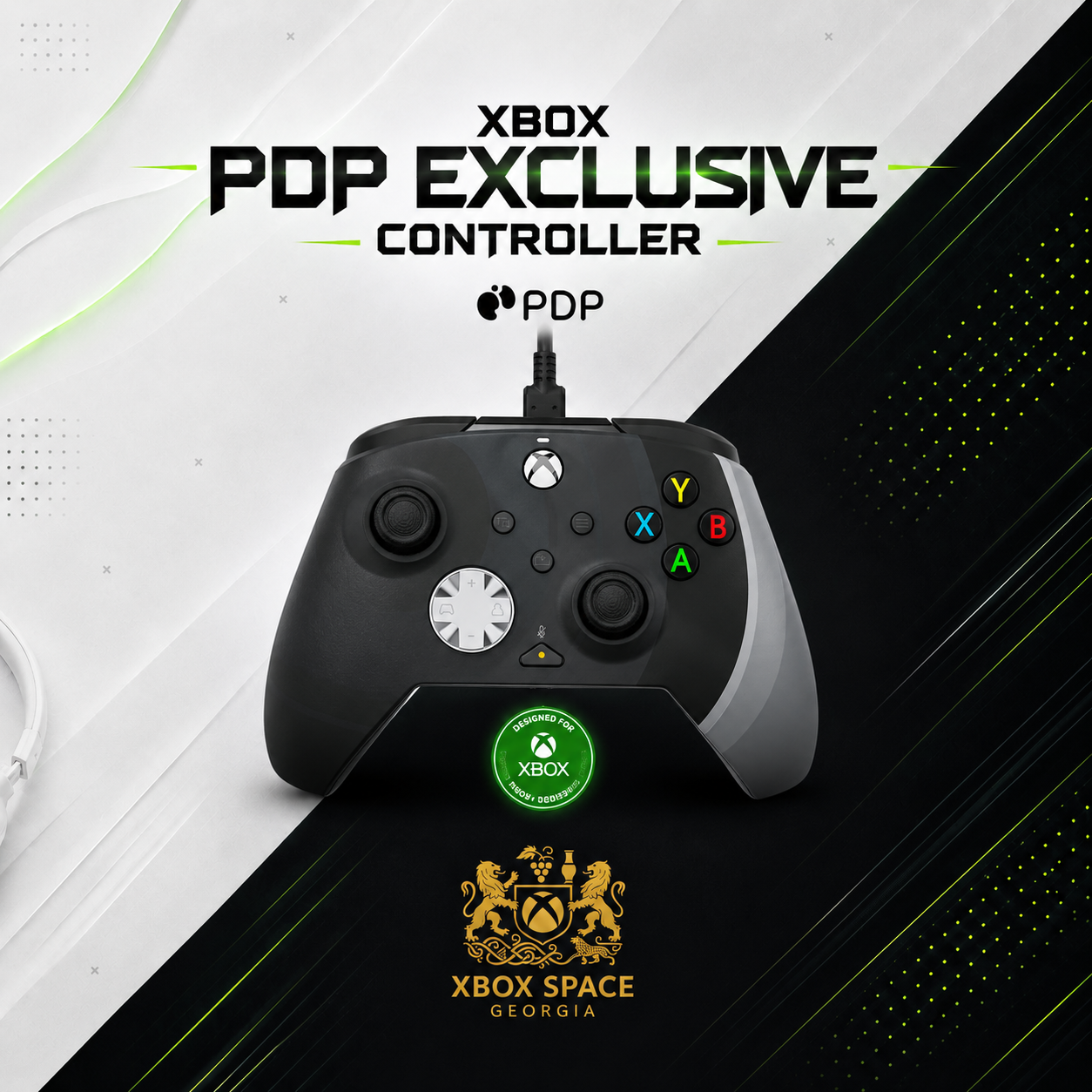 PDP REMATCH™ Advanced Wired Controller — Radial Black